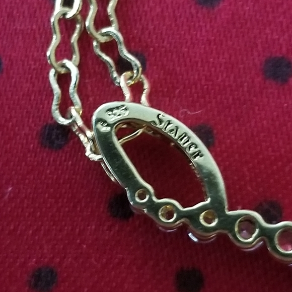 Vintage Stauer 925 Gold Overlay Journey  Pendant - Picture 10 of 12